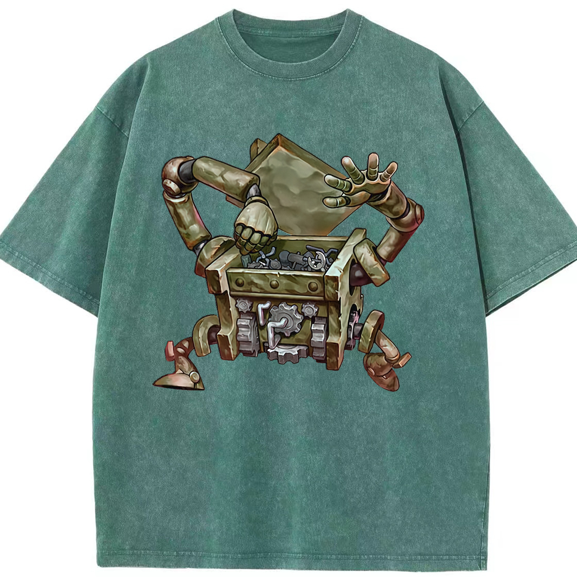 （画像用） 遊☆戯☆王 Yu-Gi-Oh! 綿100% ヴィンテージ風 半袖Tシャツ（フロントプリント）